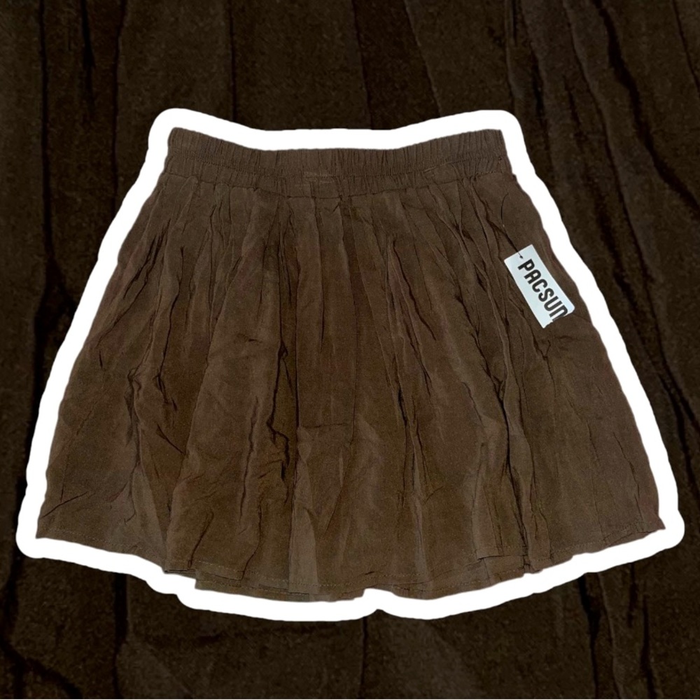 NWT Pacsun Olive Green Mini Skirt